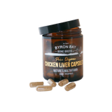 Organic Chicken Liver Capsules - 500mg Jar