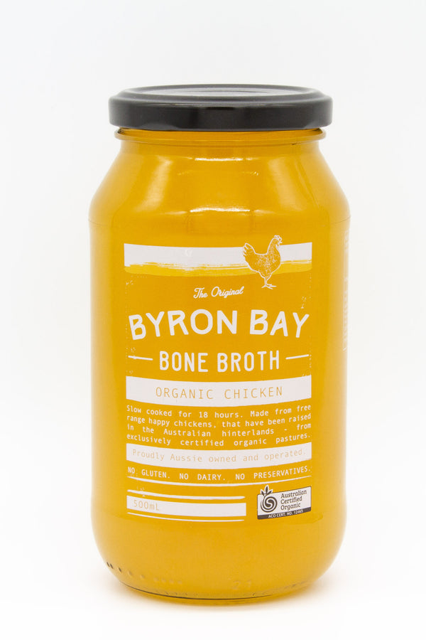 Organic Chicken Bone Broth - 500Ml Jar