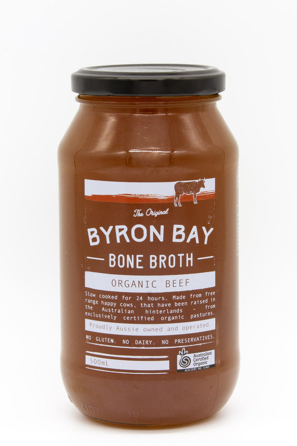 Organic Beef Bone Broth - 500Ml Jar
