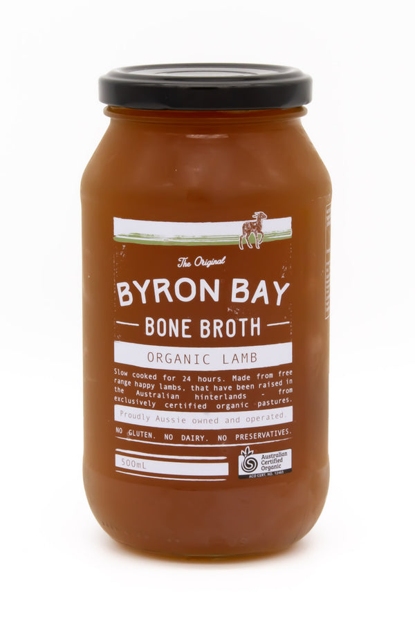Organic Lamb Bone Broth - 500Ml Jar