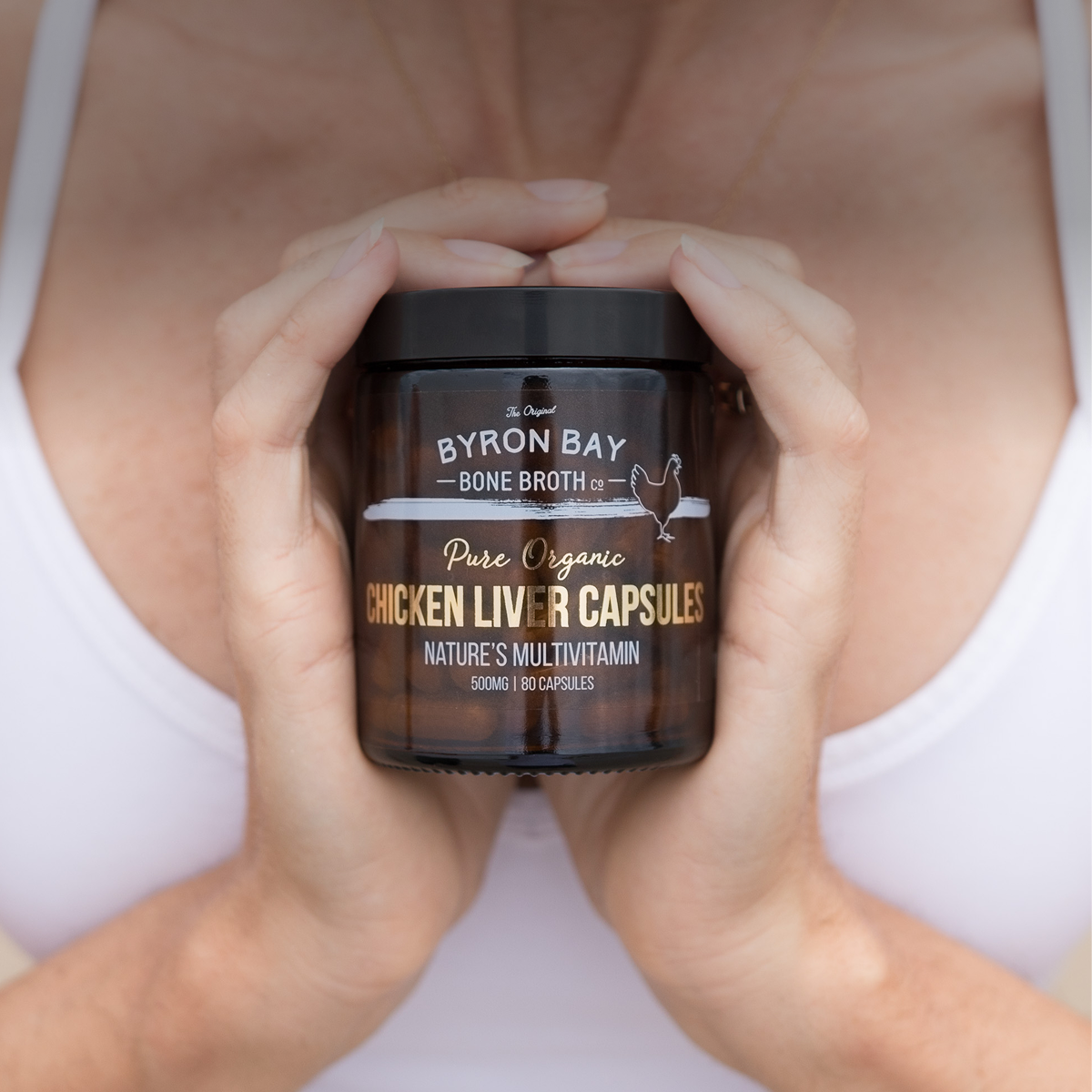 Chicken Liver Capsules for Postpartum: A Whole-Food Source of Iron, B12, and Folate