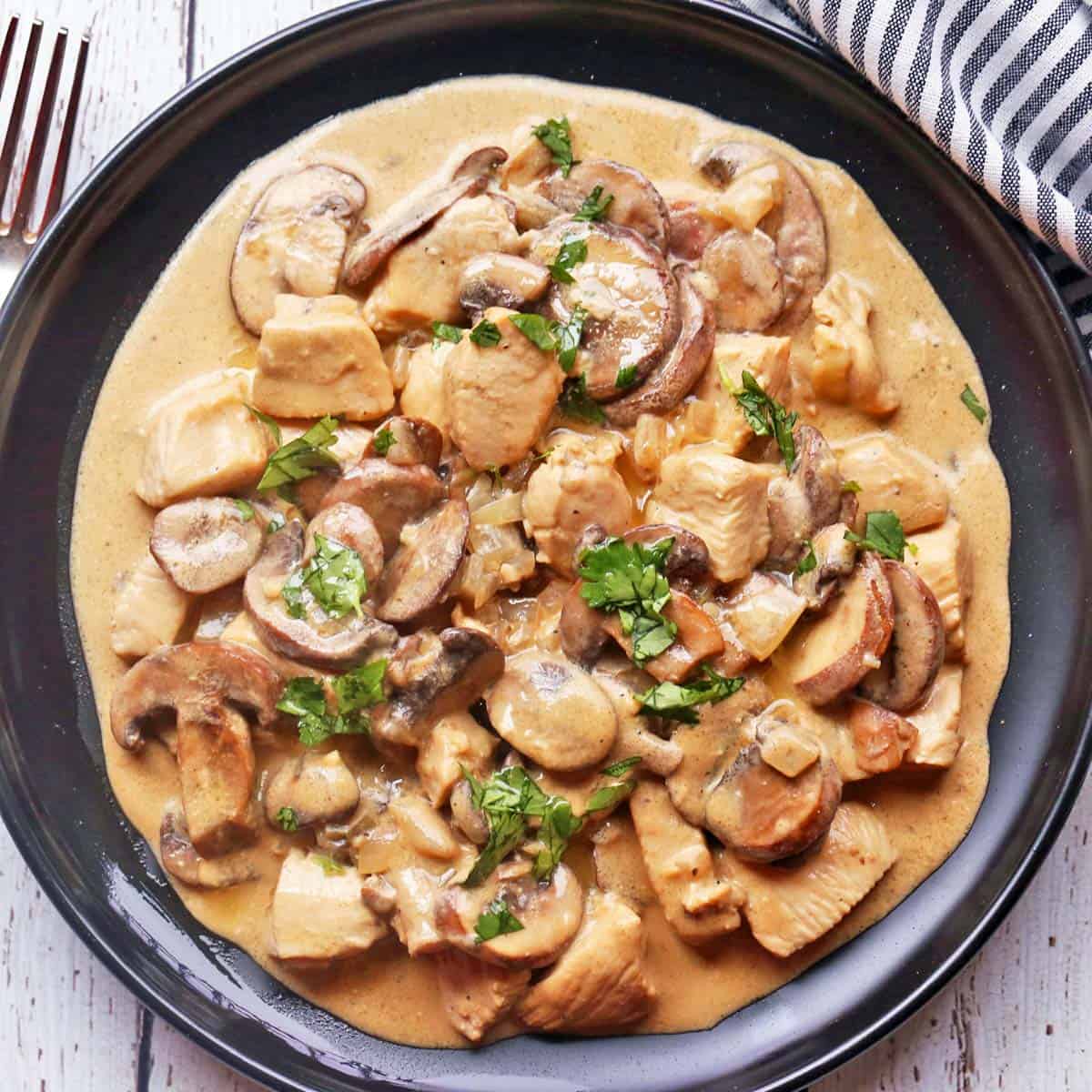 Mushroom Stroganoff