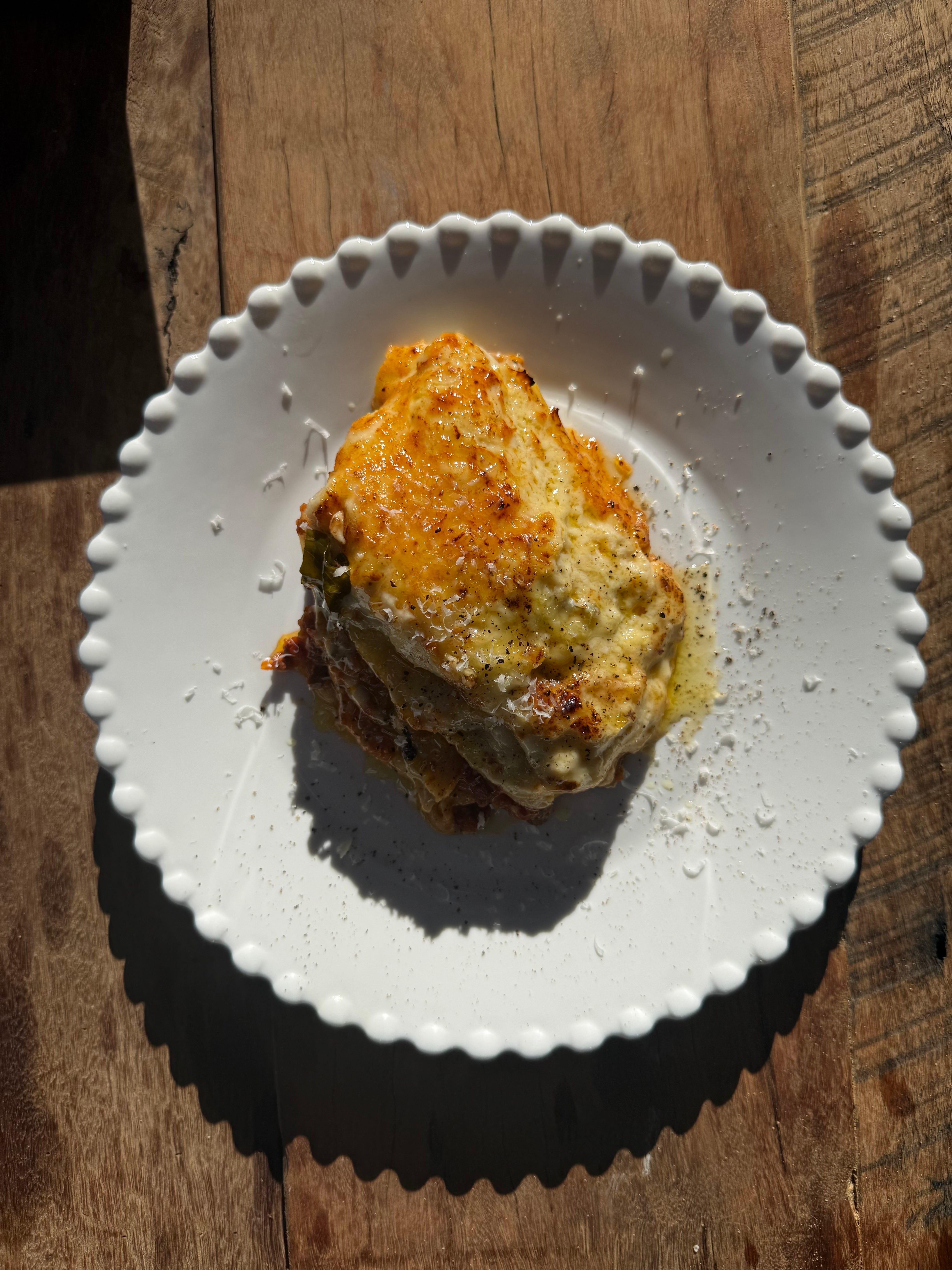 Spicy Chorizo Lasagne