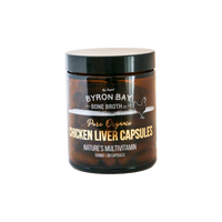 Organic Chicken Liver Capsules - 500mg Jar