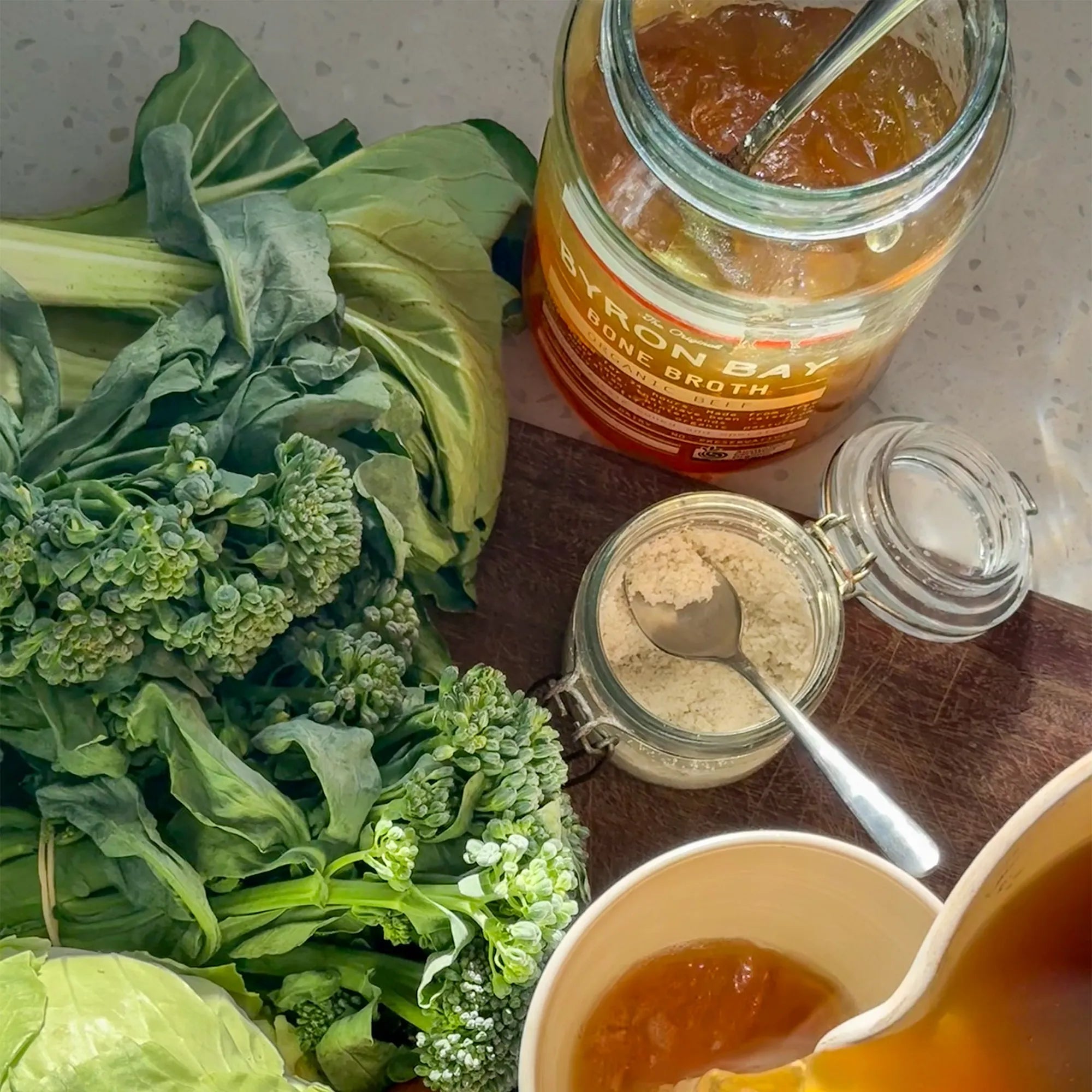 Organic Beef Bone Broth - 500ml Jar