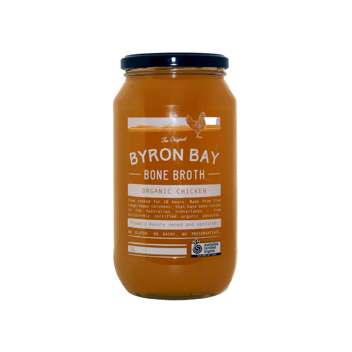Organic Chicken Bone Broth - 500ml Jar