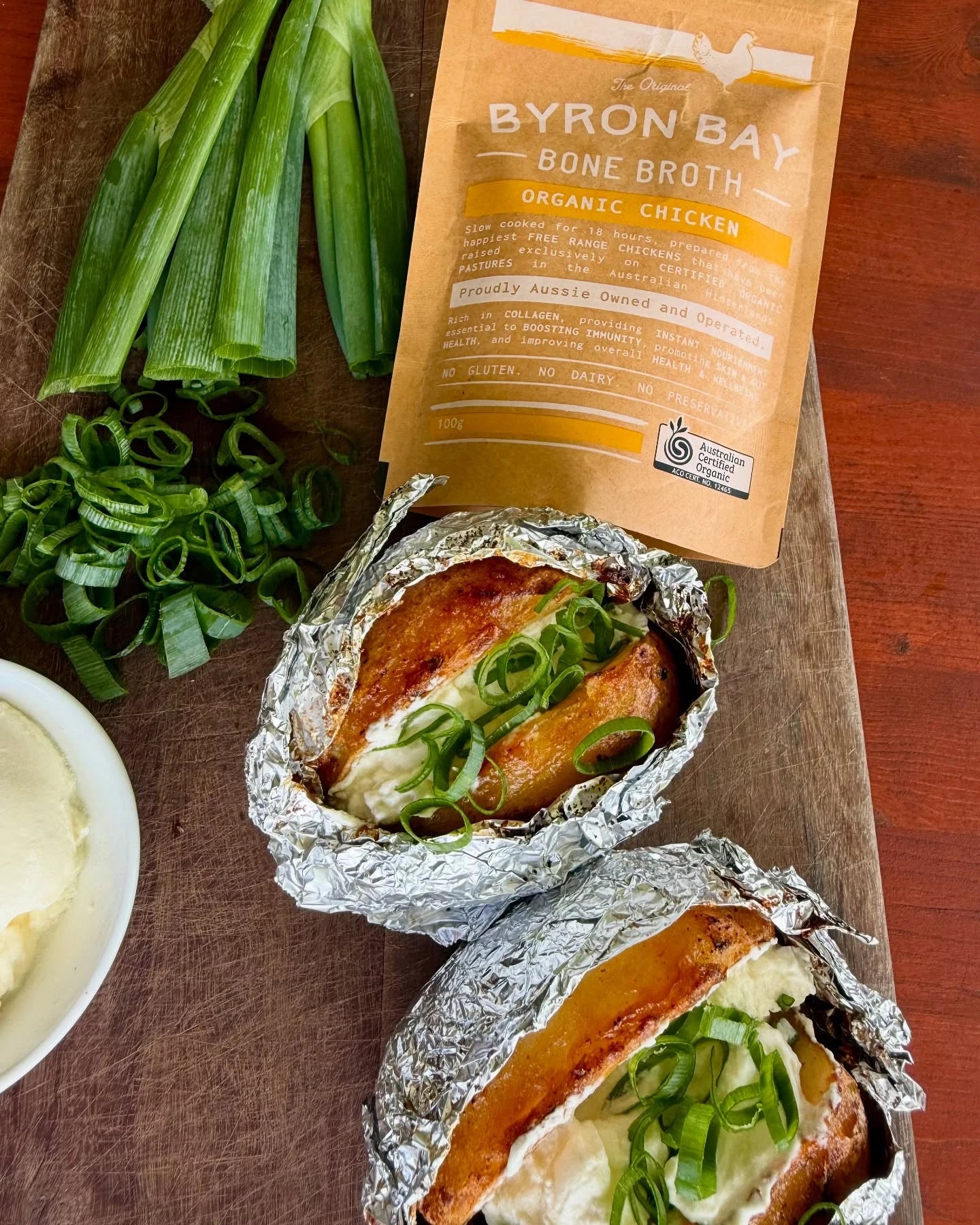 Organic Chicken Bone Broth Powder