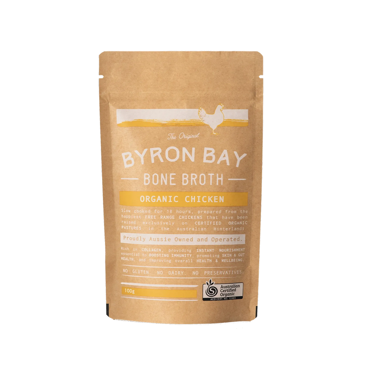 Organic Chicken Bone Broth Powder