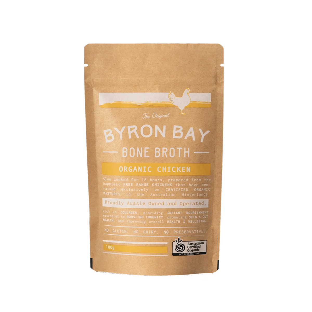 Organic Chicken Bone Broth Powder
